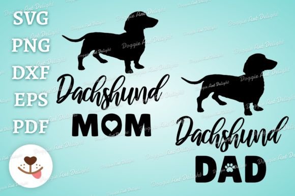 A Designer's Take on the Dachshund Mom Dad Embroidery Design