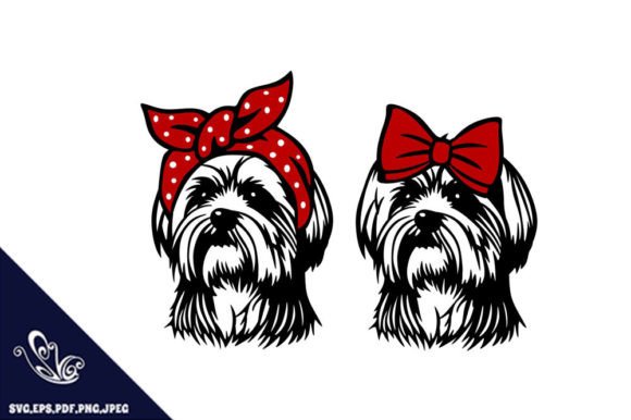 A Designer's Take on the Maltese Mom Cute Dog SVG