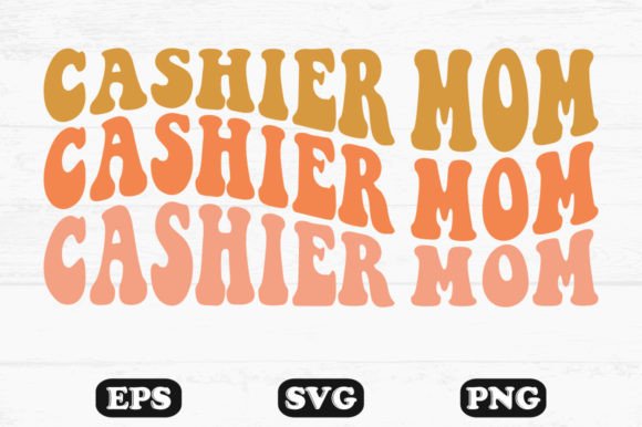 Cashier Mom Retro Wavy Embroidery Design Review