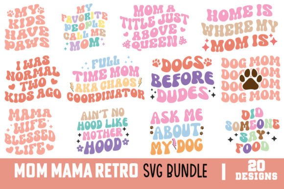 Mom Mama Retro SVG Bundle: A Designer's Honest Review